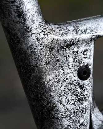 Peinture custom sur Orbea - Photo : Benjamin Pierlot